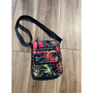 Sakroots optic peace small flap messenger crossbody bag